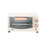 龍的（longde） 電烤箱家用小型迷你多功能智能電烤箱 小烤箱蒸烤烘培蛋糕面包 LD-KX121（米白）